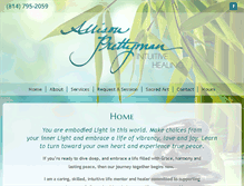 Tablet Screenshot of allisonprettyman.com